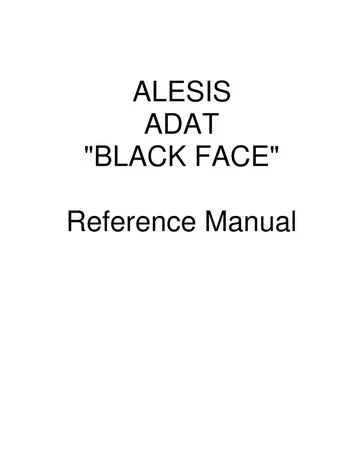 Visual for this record: Alesis put eight digital tracks on a videotape