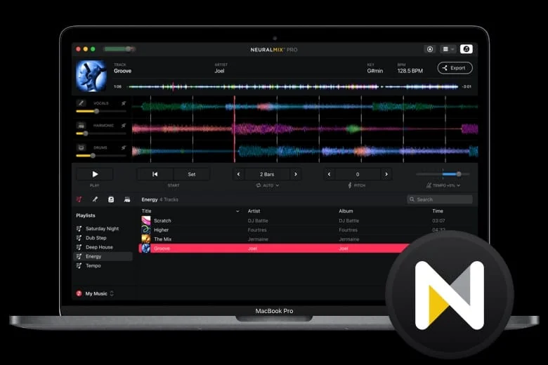 Visual published with the cited source for this record: Neural Mix Pro moved DJ-style separation into its own app