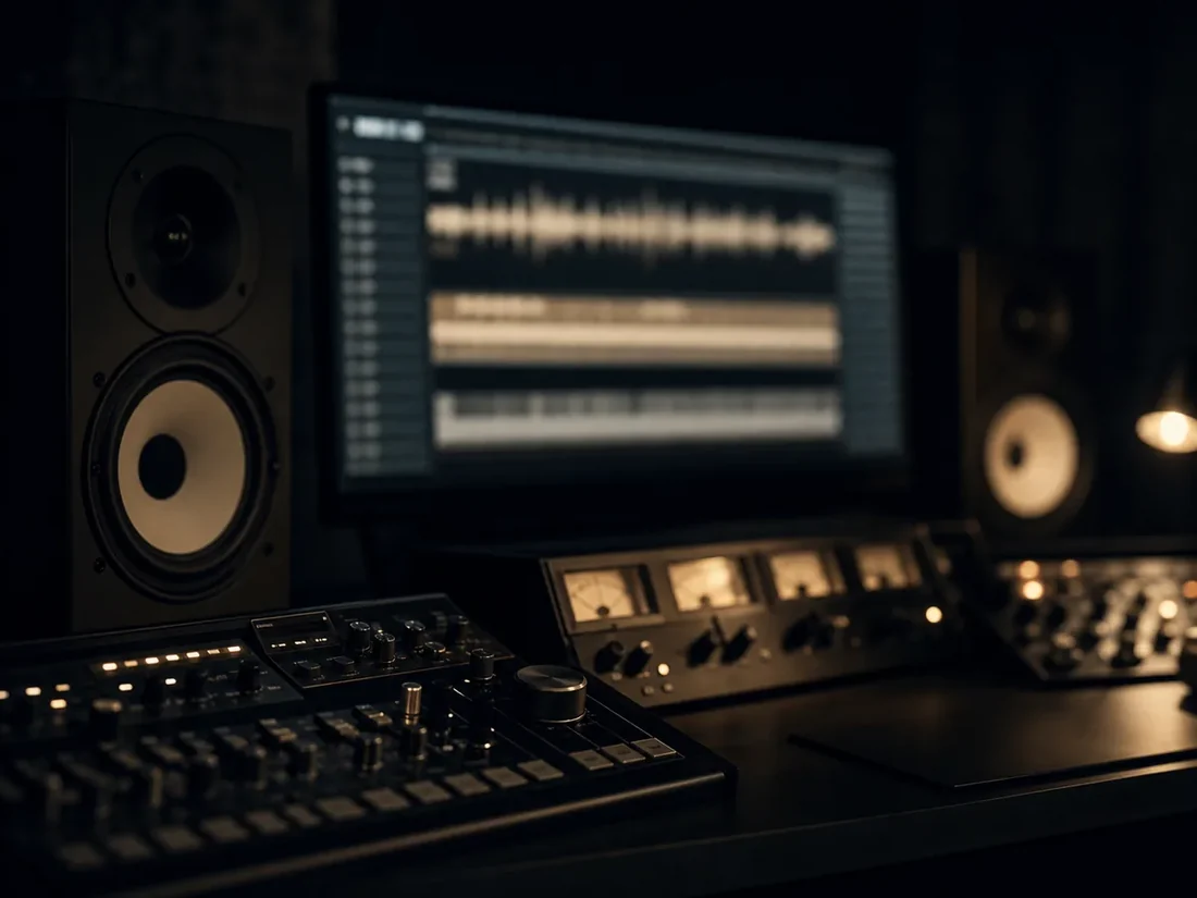Visual for this record: Unlimited automated mastering does not judge the song