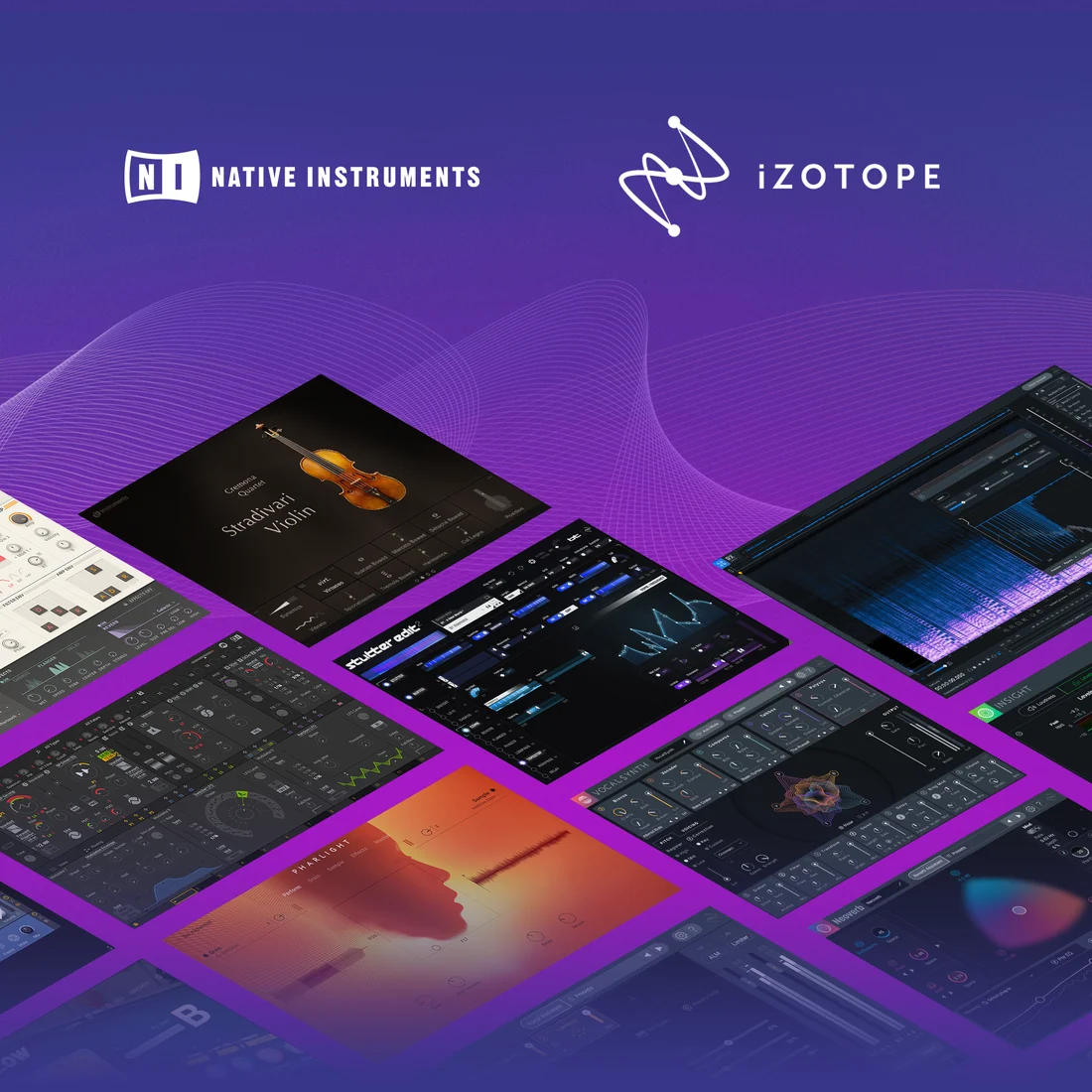 Visual published with the cited source for this record: iZotope and Native Instruments merged ownership, not their products