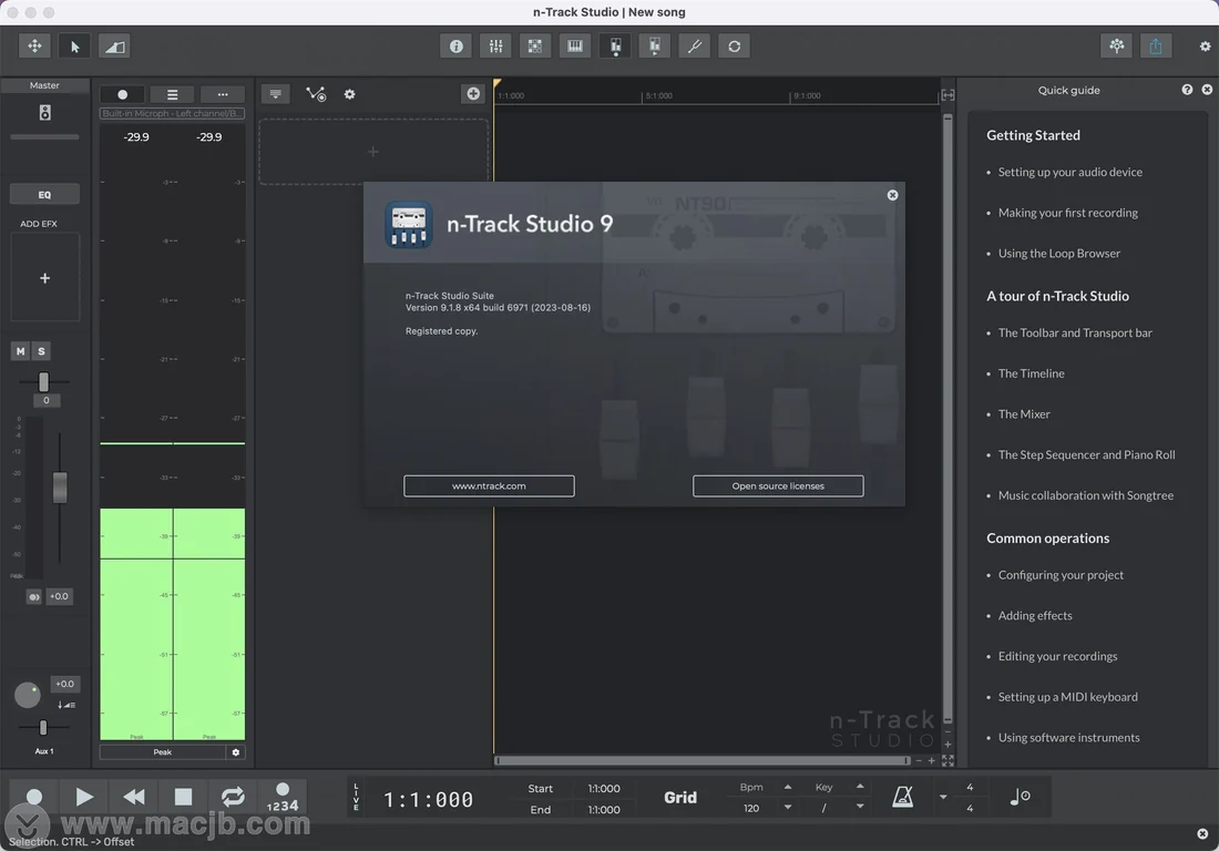 Visual for this record: n-Track's founder built a DAW because he could not afford tape