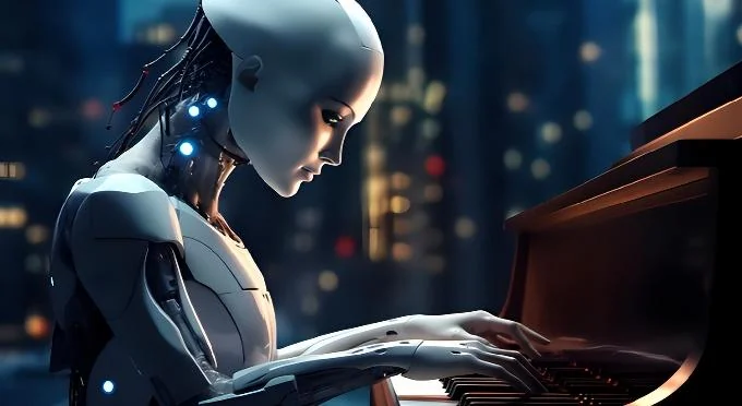 Visual for this record: Listeners liked identical piano playing less when told it was AI