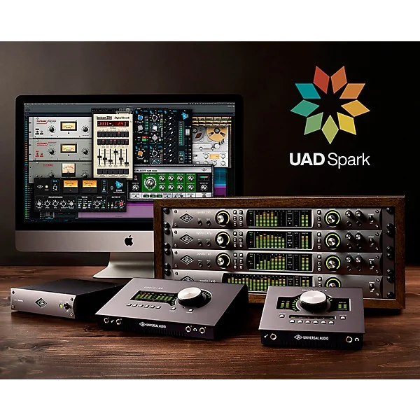 Visual for this record: UAD Spark dropped the hardware Apollo once required