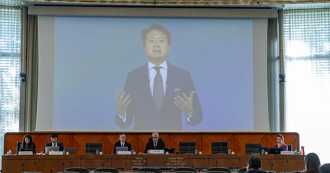 Visual published with the cited source for this record: WIPO's AI conversation is a forum, not a ruling